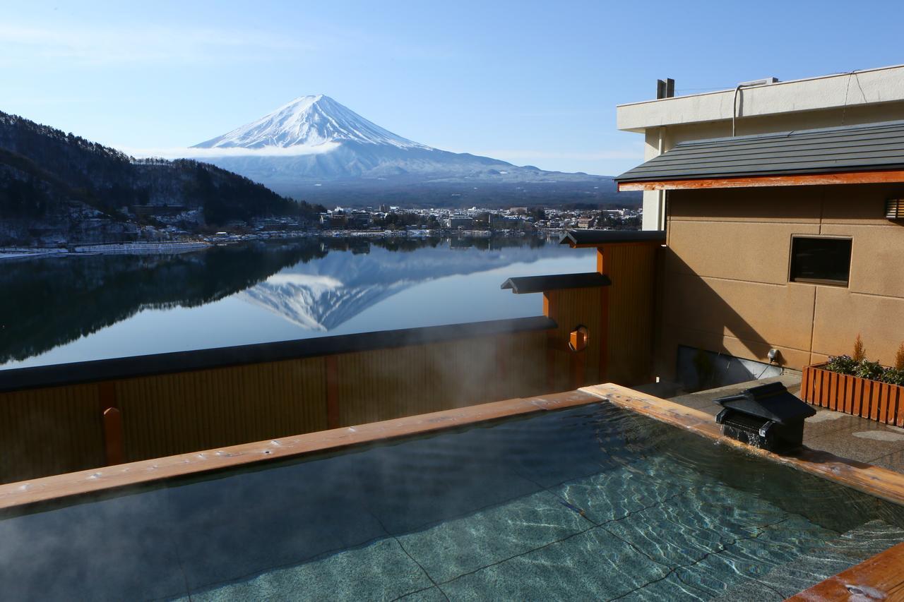 Hotel Fuji Ginkei Fujikawaguchiko Exterior foto